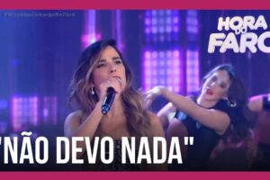 Wanessa Camargo prepara surpresa para fã e canta sucesso no Hora do Faro